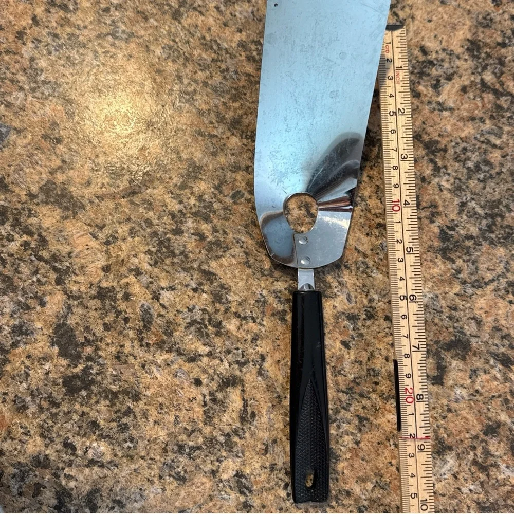 Vintage EKCO USA Flexible Stainless Flipper Lifter Spatula Handle 11” Utensil